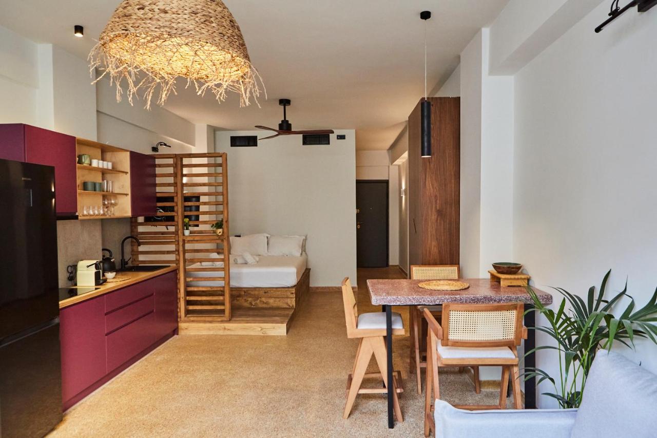 Mosaics Athens Boutique Apartments ภายนอก รูปภาพ