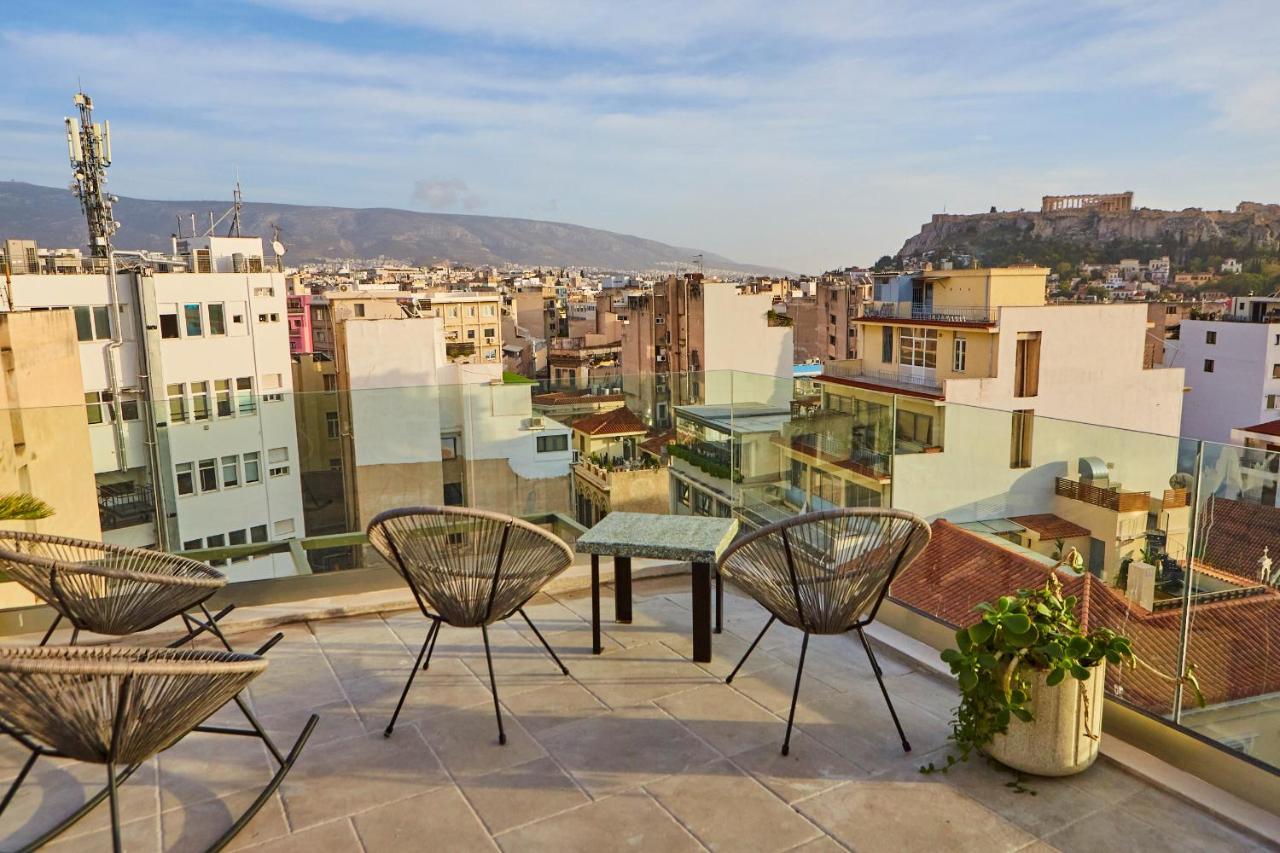 Mosaics Athens Boutique Apartments ภายนอก รูปภาพ