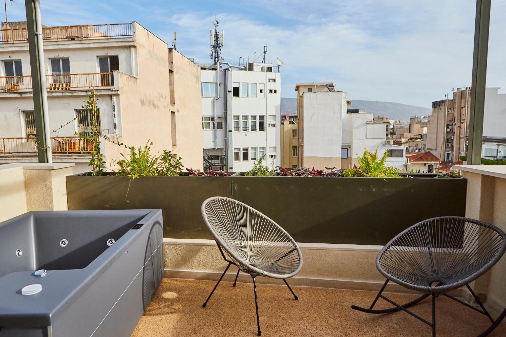 Mosaics Athens Boutique Apartments ภายนอก รูปภาพ